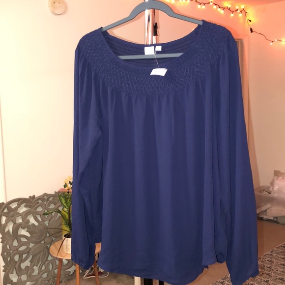 Tops - Long Sleeve Sheer Dress Shirt